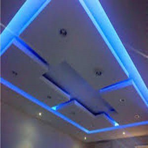 Pasang Plafon/Partisi Gypsum/PVC + Kusen, Jendela, Pintu Alumunium + Canopy Baja Ringan/Las Listrik