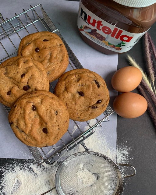 

Nutella Chocolate Chip Cookies