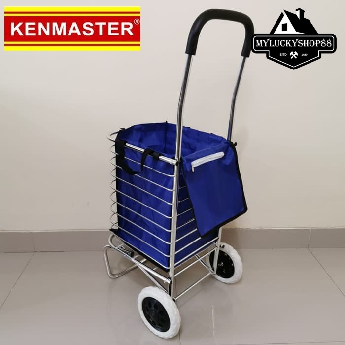 Kenmaster Kent KT-3002 Trolley Cart Aluminium Bag - Trolly Keranjang - Troli