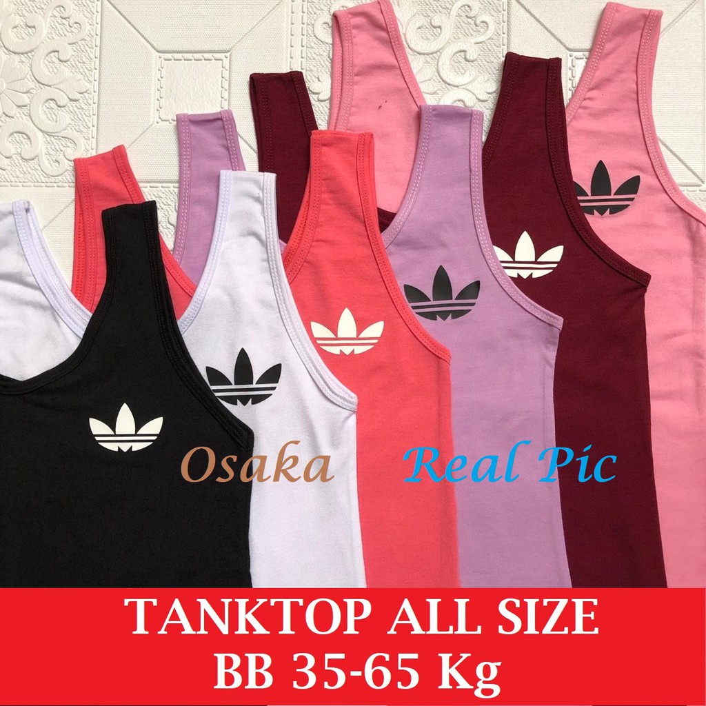 Tanktop Wanita Tangtop Tank Top Tengtop Tali besar dan kecil All size