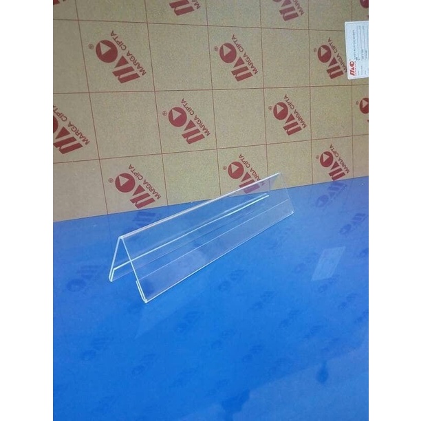 

Murah Papan Nama Meja 7X25 Cm Akrilik 2 Sisi Acrylic Name Plate Tag Acrylic Murah