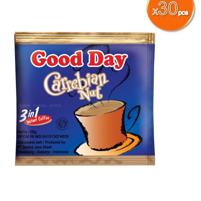 

[KODE BARU 949] Good Day Carribean Nut 20gr x 30 TERMURAH..!!