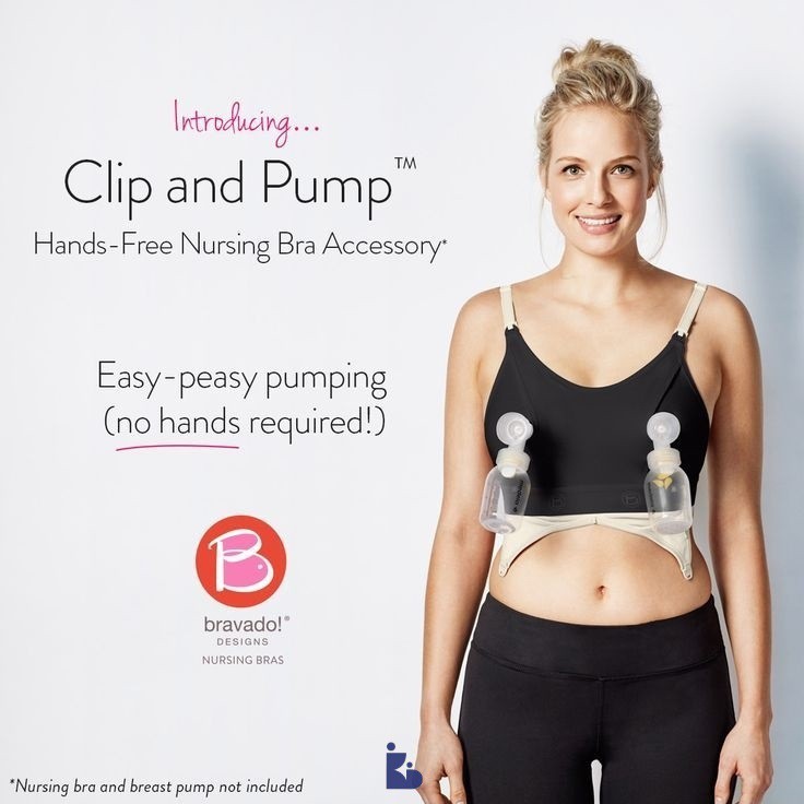 Bravado Clip and Pump | BH Pompa Asi | BH Pumping | Pumping Bra | Handsfree Bra