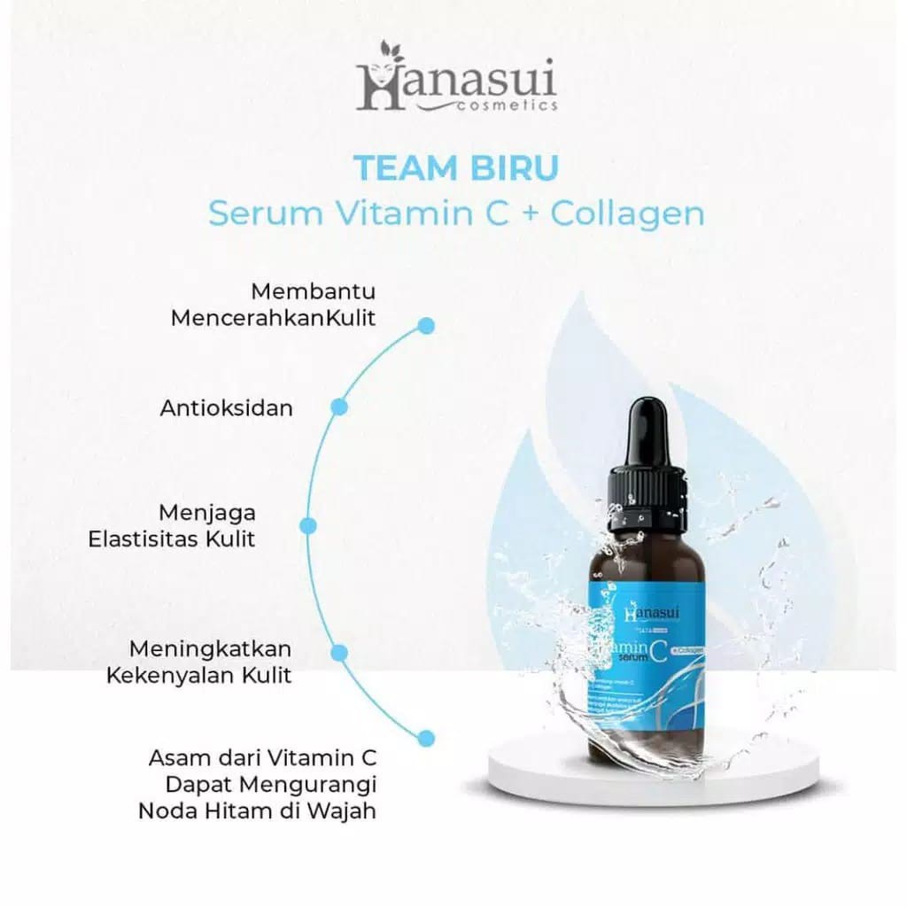 SERUM HANASUI VITAMIN C ORIGINAL SERUM COLLAGEN ANTI PENUAAN DINI AMPUH