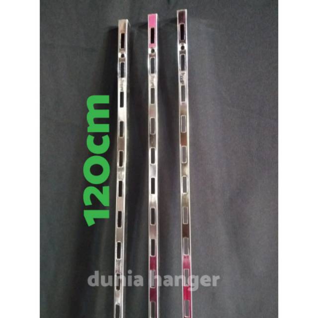 Tiang bracket rel 120 cm
