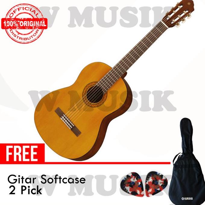 Yamaha Gitar Akustik C330 / C 330 / C330A / C 330A + Softcase & 2 Pick