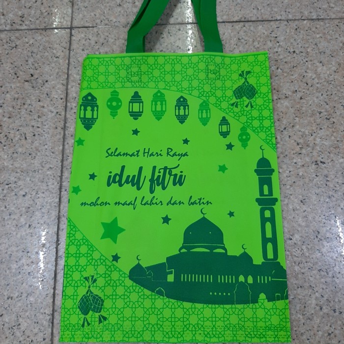 

✨ BISA COD ✨ Tas Kain/Tas bahan spondbond/ Tas goodie bag Lebaran