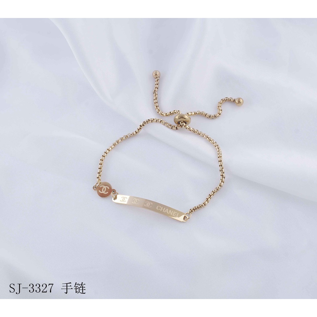 Gelang Titanium Permata Perhiasan Fashion 3327/2757