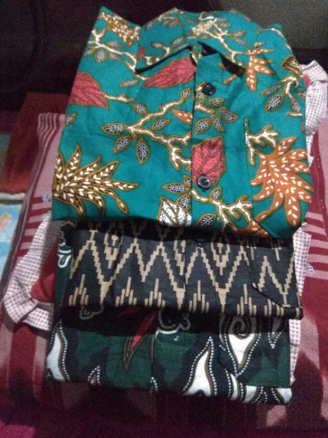 Baju Batik Anak Laki Laki (motif Krokot)