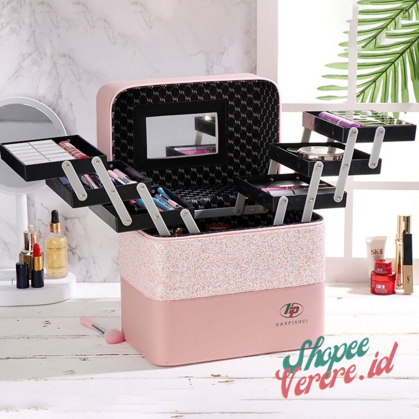 Koper Make Up Box/ Beauty Case/  Kotak Kosmetik