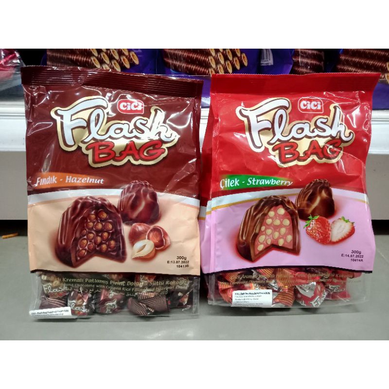 

RANDOM MADE IN TURKEY/IMPORT TURKI CICI FLASH BAG 300GR/COKELAT IMPORT ENAK/COKELAT IMPORT MURAH/COKELAT IMPORT HALAL SNI
