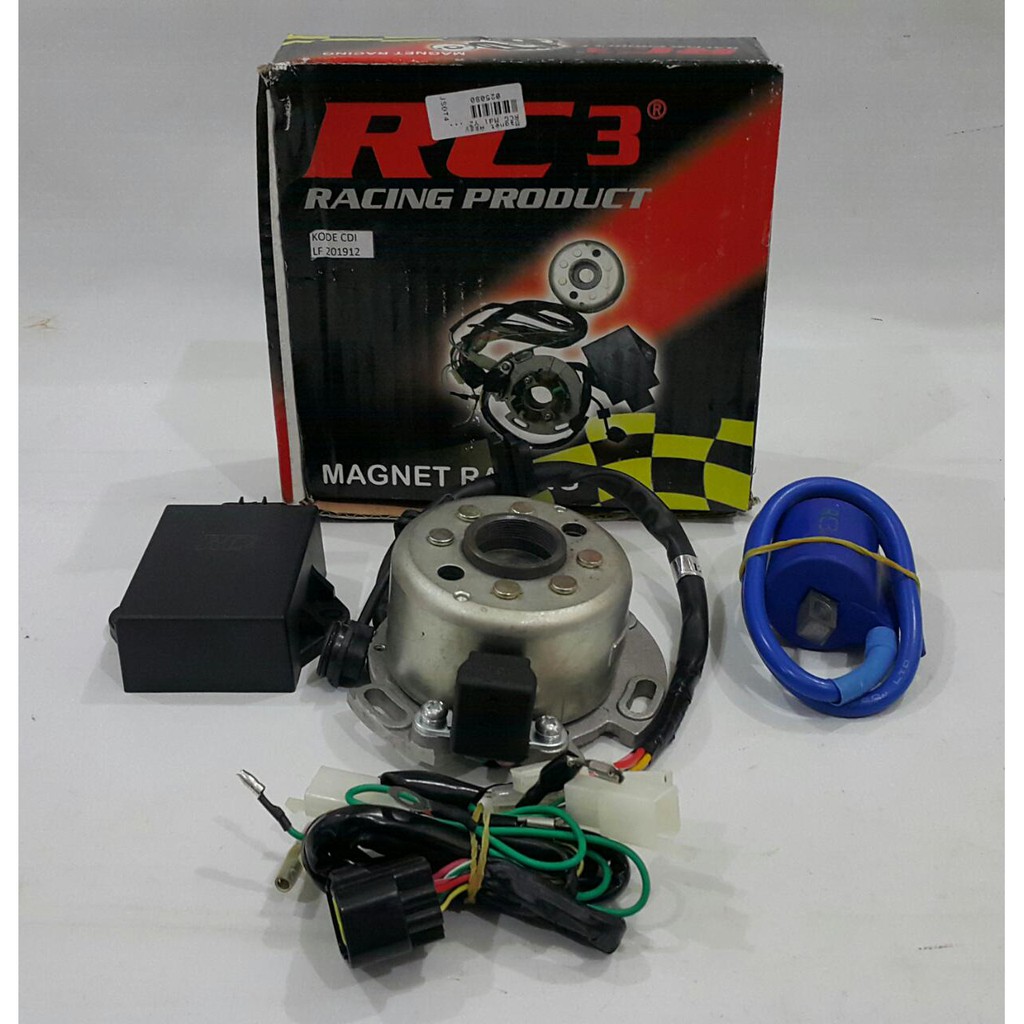 magnet pengapian YZ yamaha 125Z RC3 original semua motor plus set koil motor universal RX KING dll