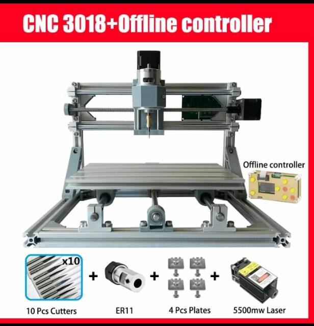 CNC ROUTER 3018 mini mesin CNC area potong luas