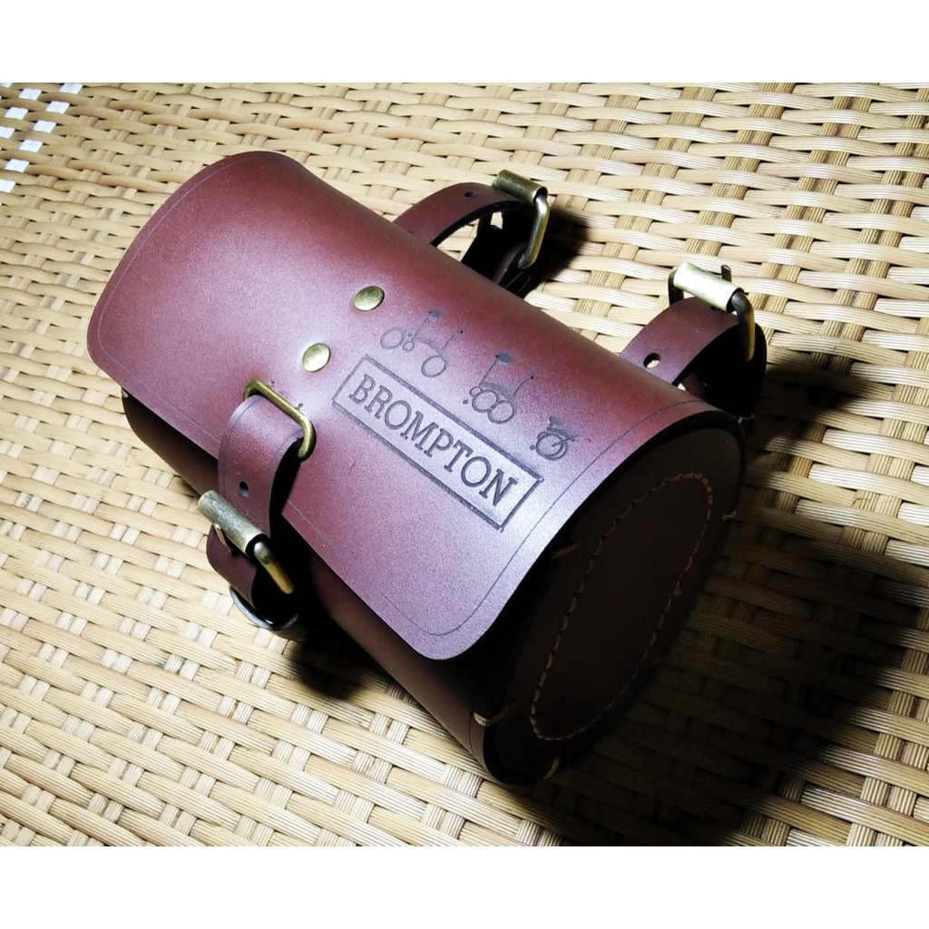 TAS SADEL SEPEDA KULIT SAPI ASLI