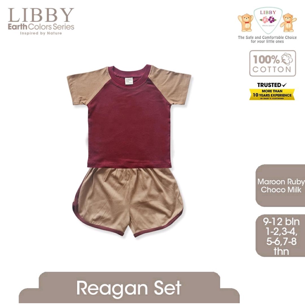 LIBBY EARTH SETELAN OBLONG REAGAN / SETELAN BAYI DAN ANAK