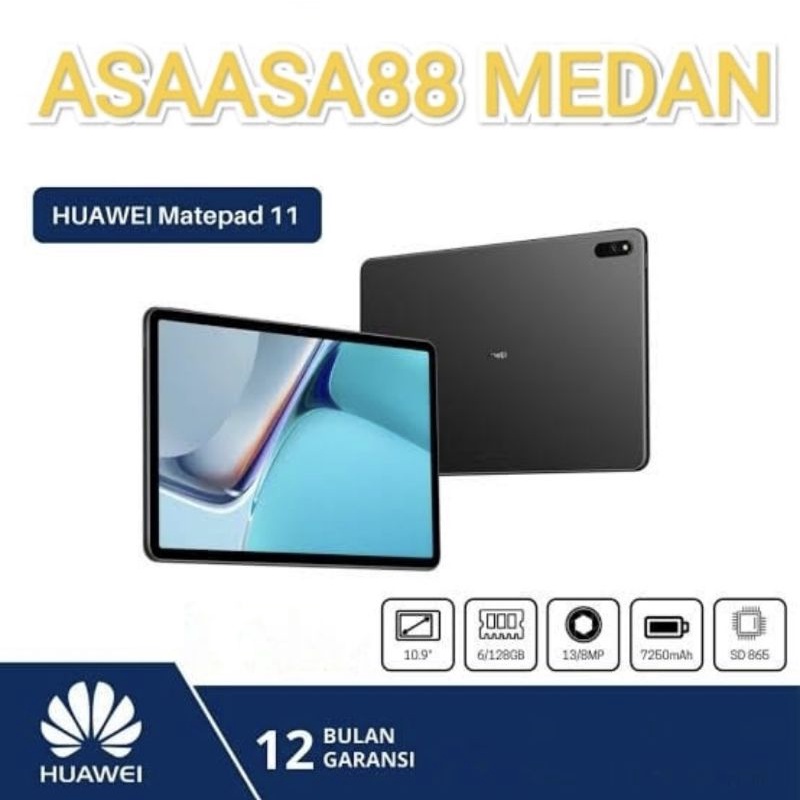 HUAWEI MATEPAD 11 6/128 GB GARANSI RESMI