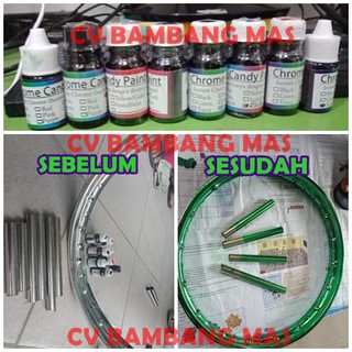 Cat Pewarna Logam alumunium besi Crome 10ml Shopee Cat Pewarna Logam alumunium besi Crome 10ml Shopee