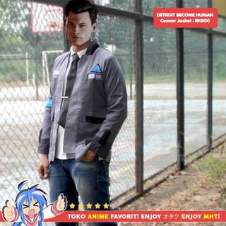 Blazer Jaket Game Detroit Become Human Connor RK800 KEREN | Shopee