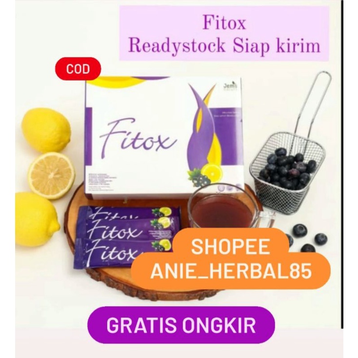 TERBAIK TERMURAH(sejagad shopee) FITOX HERBAL OBAT DIET SEHAT PELANGSING