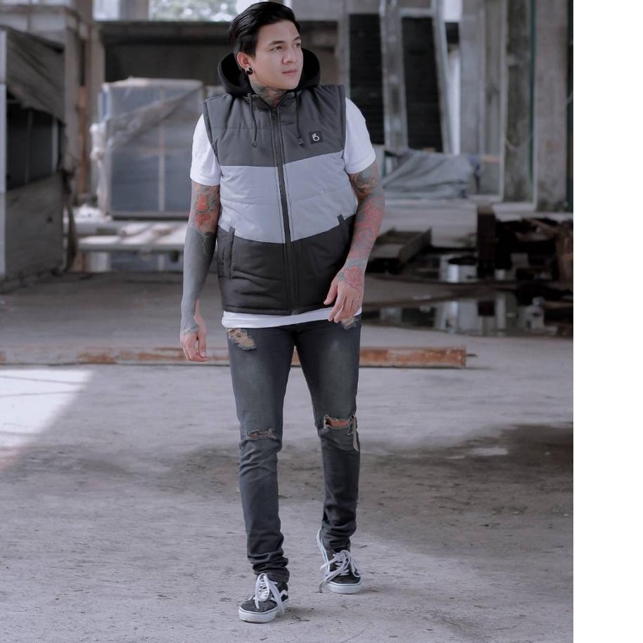 ➬ rompi pria/rompi motor/rompi keren/rompi touring/rompi anti angin/rompi anti air/jaket parasut ❋