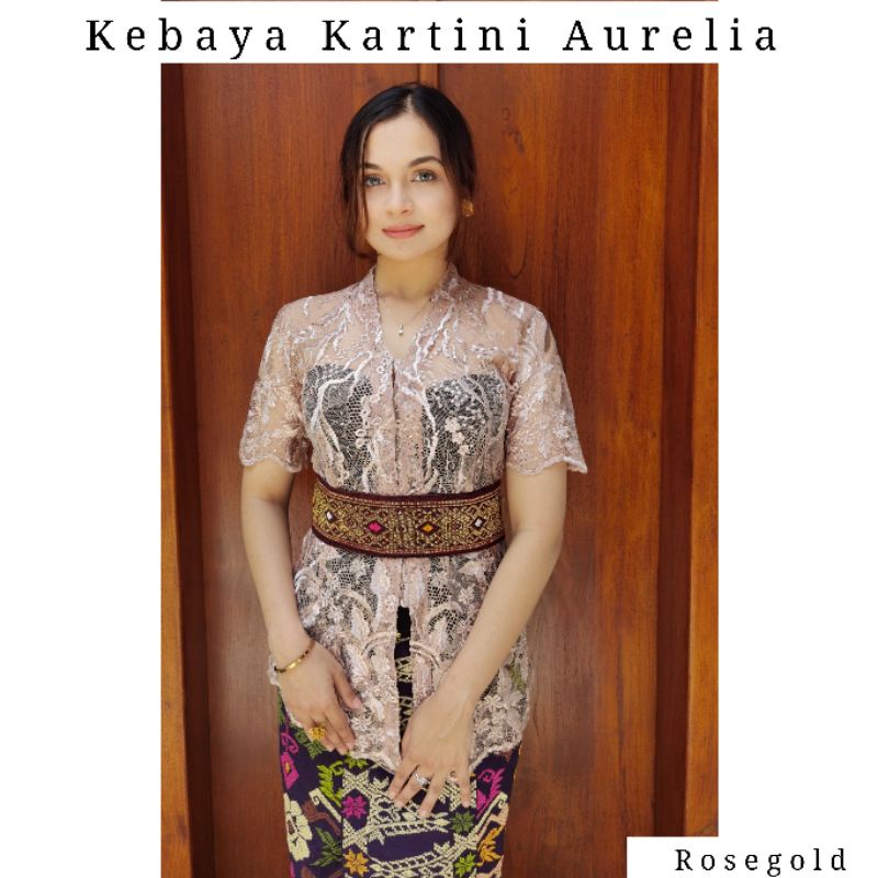 Atasan Kebaya Kartini Lengan Pendek Aurellia