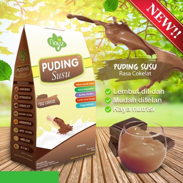 Nayz Puding Susu Anak 200gr / Nay'z Puding Susu Anak