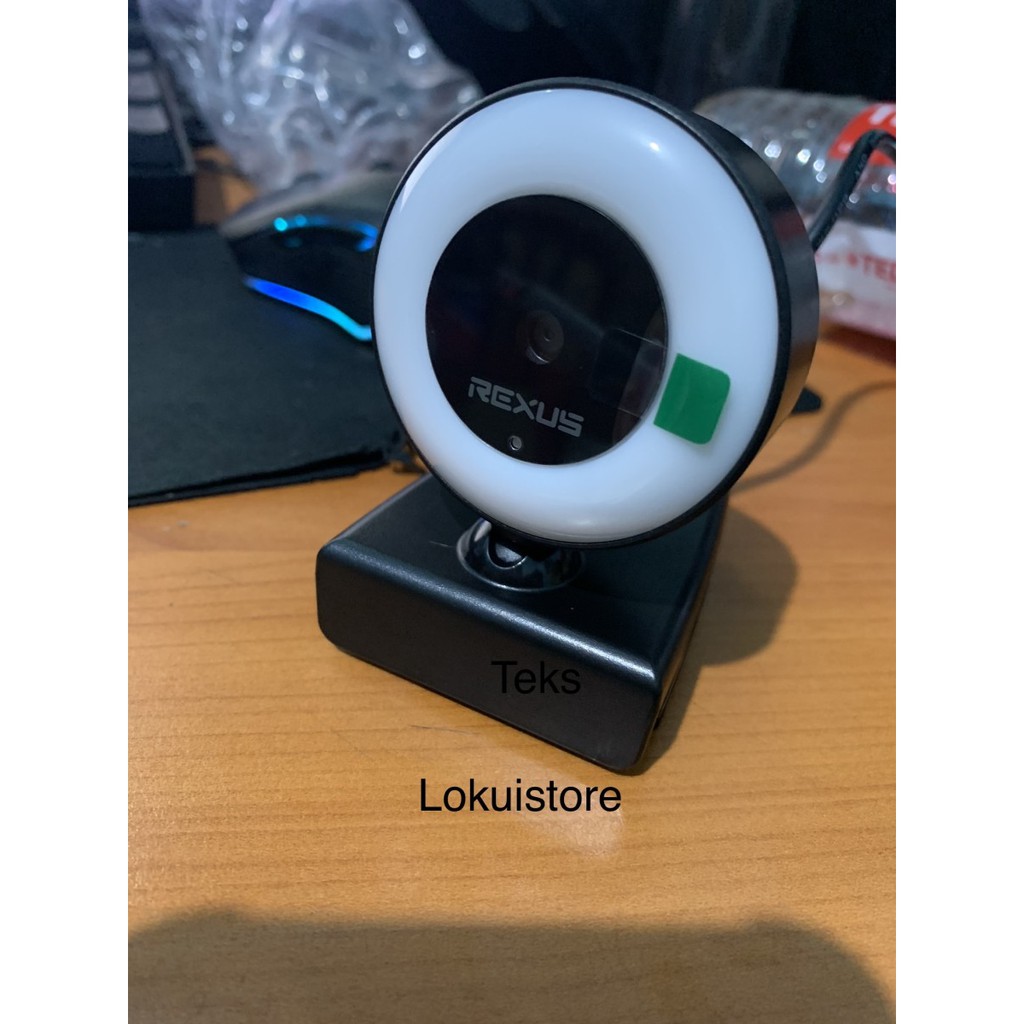 Webcam Rexus ALVA SW-RX02 2K 4MP Autofocus Ring Ligth