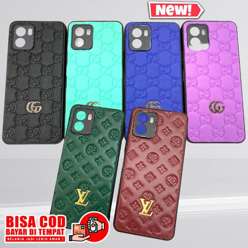 CASE VIVO Y12 Y12S Y15 Y15S Y17 Y20 Y20I Y20S Y91 Y91C Y93 Y95 CASING LEATHER GUCCI MEWAH