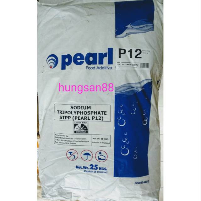 

STPP Pearl Thailand (Sodium Tripolyphosphate)25kg pengenyal kerupuk,pengenyal bakso,pengenyal daging