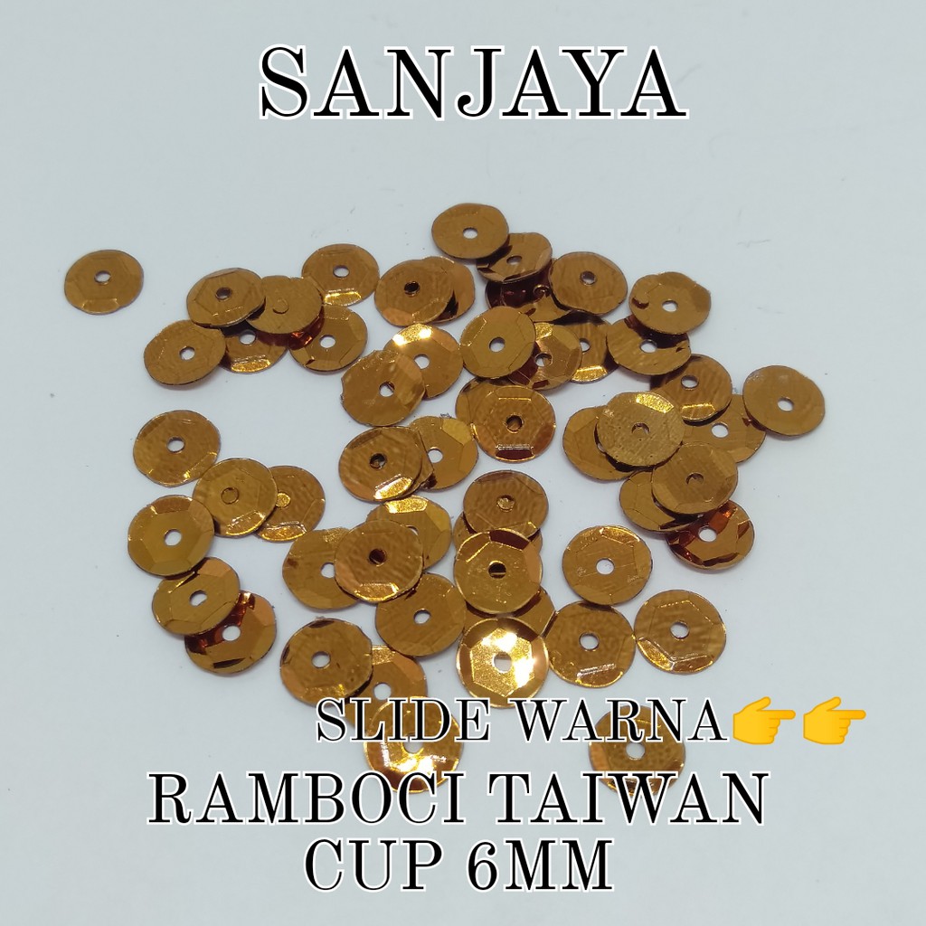 PAYET RAMBOCI / RAMBOCI PIRING / PAYET MANIK PIRING CUP / M RAMBOCI METALIK CUP TW 6MM