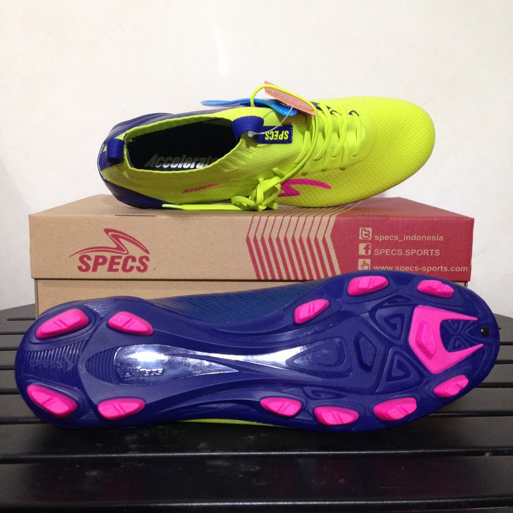 SALE Sepatu Bola Specs Accelerator Infinity FG Solar Slime 100765 Original BNIB
