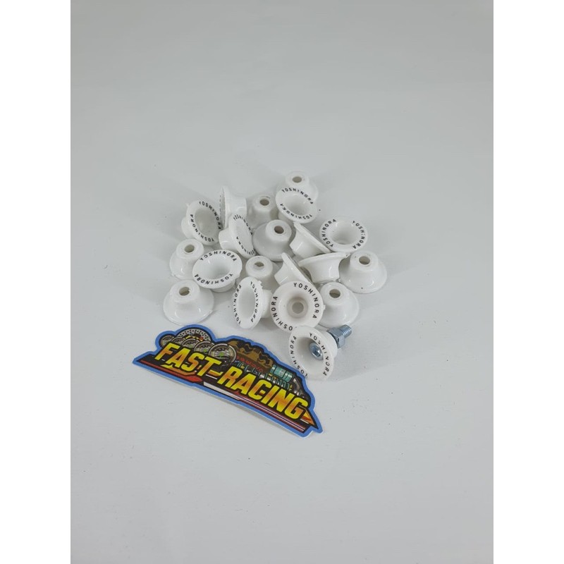 Ring Monel Sharrky Bahan Plastik + Mur Baut - Variasi Motor Isi 20pc