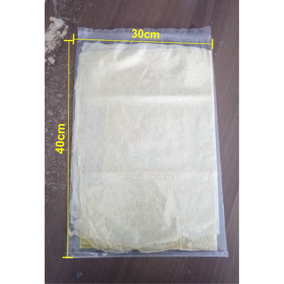 Kembang Tahu / Kulit Tahu - Kulit Kembang Tahu Cap Bunga Merah - 75gr