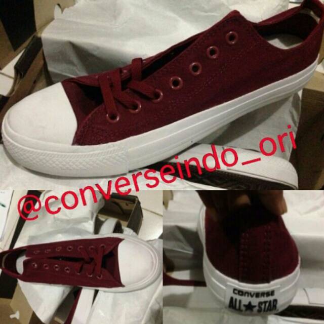 AlL STAR CT GREY/CONVERSE CUCK TAYLOR/CONVERSE GRADE ORIGINAL INDONESIA + BOX CONVERSE