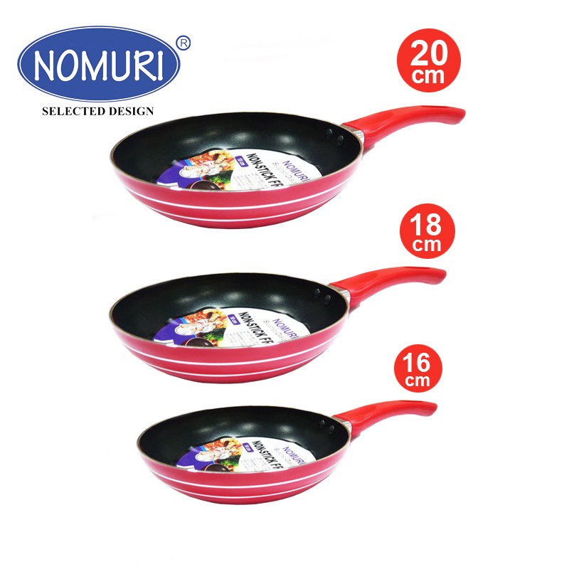 TEFLON FRYING PAN ANTI LENGKET (20cm) NOMURI