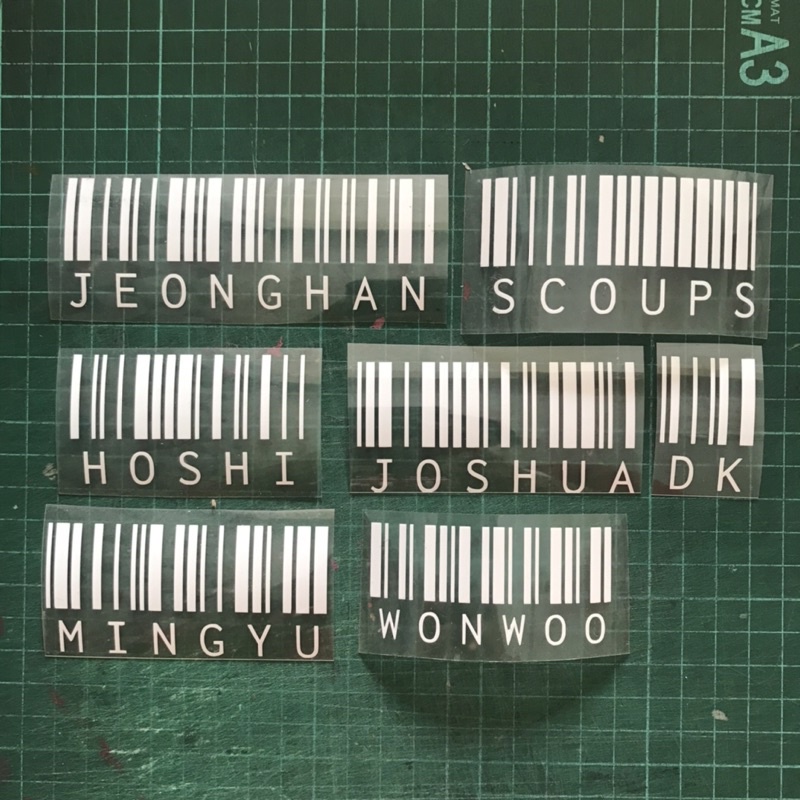 

SEVENTEEN STIKER SABLON