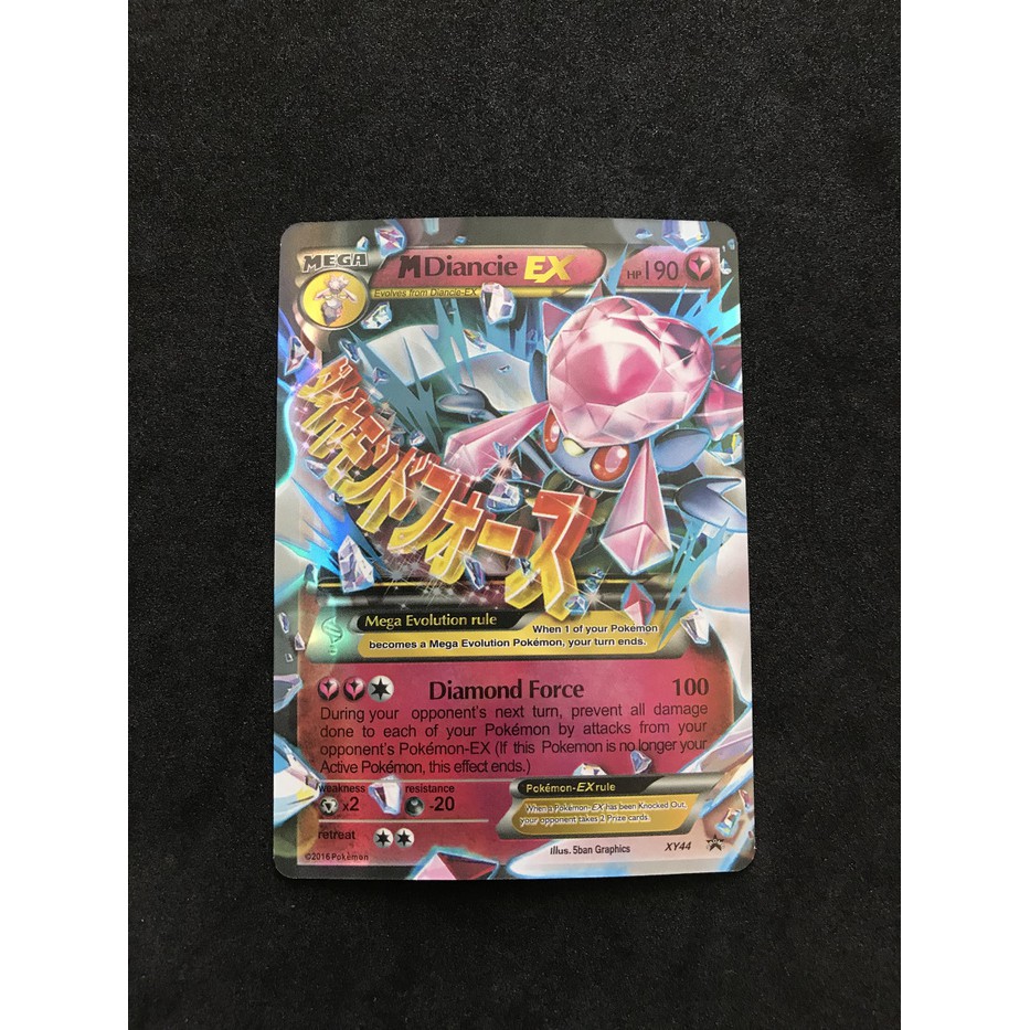 Kartu Pokemon TCG Mega Diancie EX (harga/kartu)