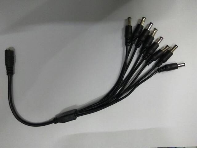 Kabel Adaptor CCTV Cumi 8 cabang