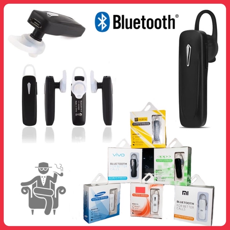 BOS - HF BLUETOOTH BRANDED | HEADSET HANSFREE HENSET BT XT-20 MEREK HP