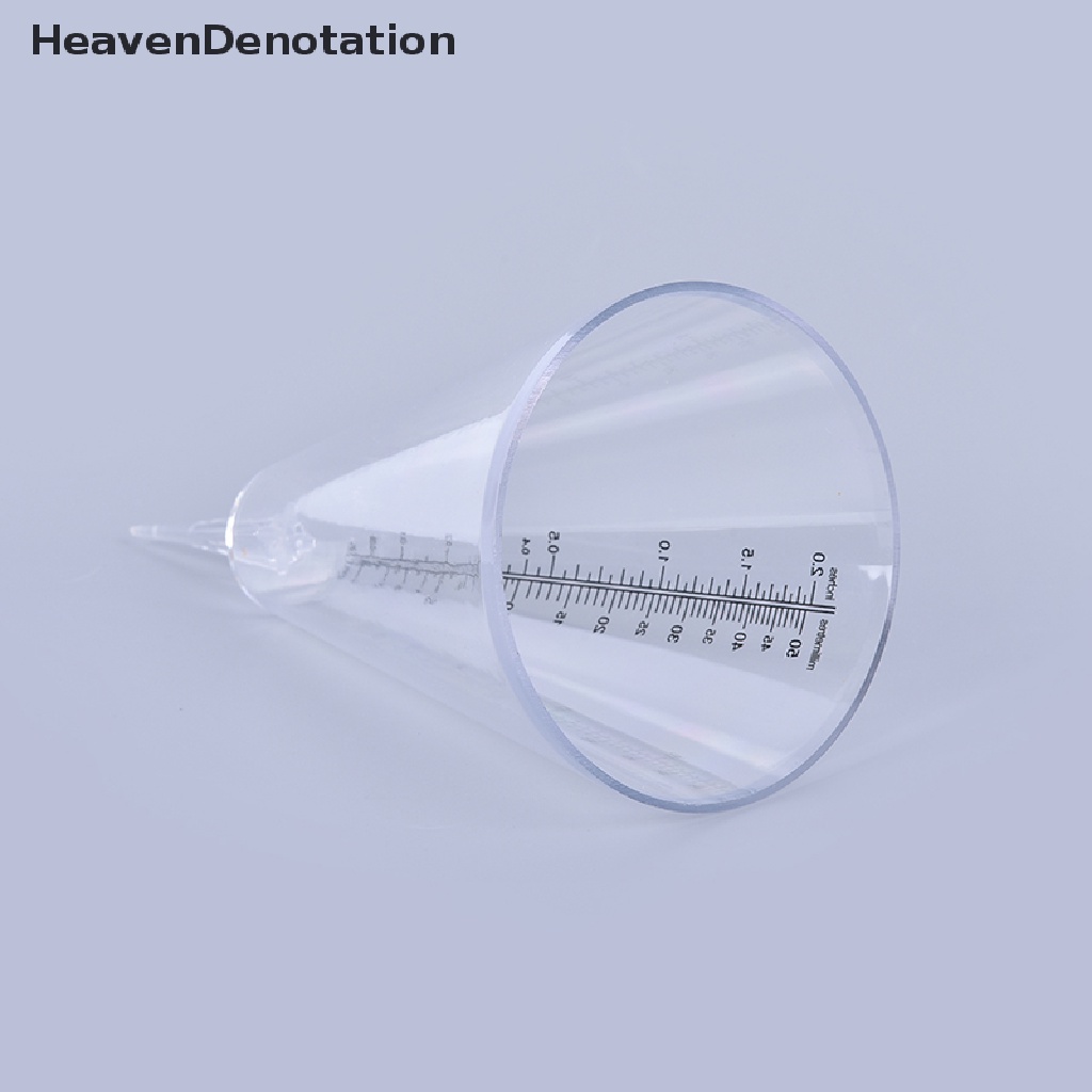 [HeavenDenotation] Cone Rain Gauge Measurement Ground Precipitation Garden Rainfall Measuring Tools