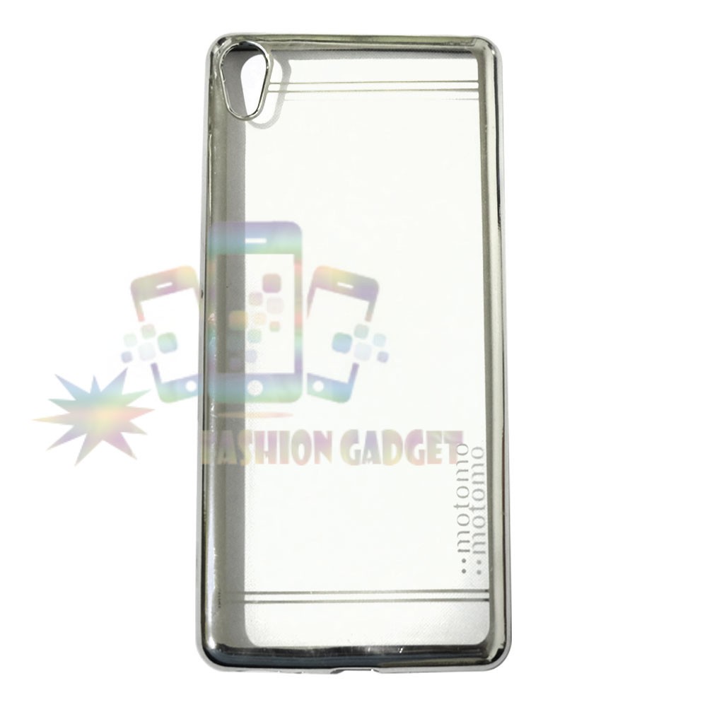 Softcase Sony Xperia XA / XA Dual F3116 Motomo Chrome Casing SilikonvSony Xperia XA / XA Dual F3116