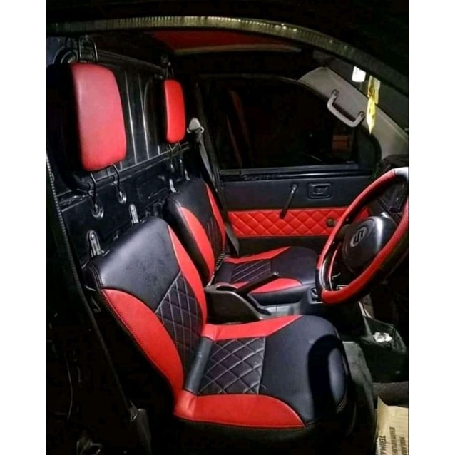 Sarung jok mobil APV Mega carry/APV pickup