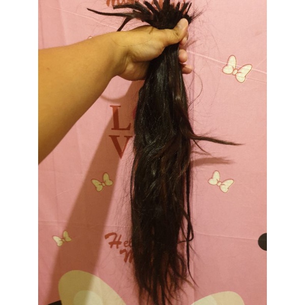Rambut Sambungan Rambut Asli 100% (preloved)