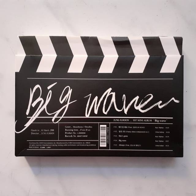 BIG WAVE - JUNG ILHOON 1ST MINI ALBUM