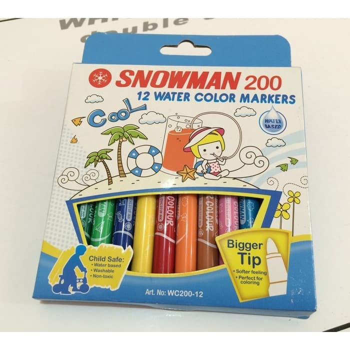 

Water Color Makers Snowman WC-12