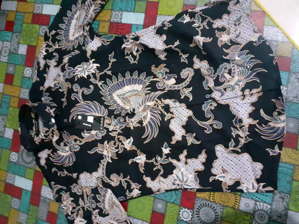 Kemeja Batik Pria Lengan Panjang Slim Fit Batik Pria Lengan Panjang Modern