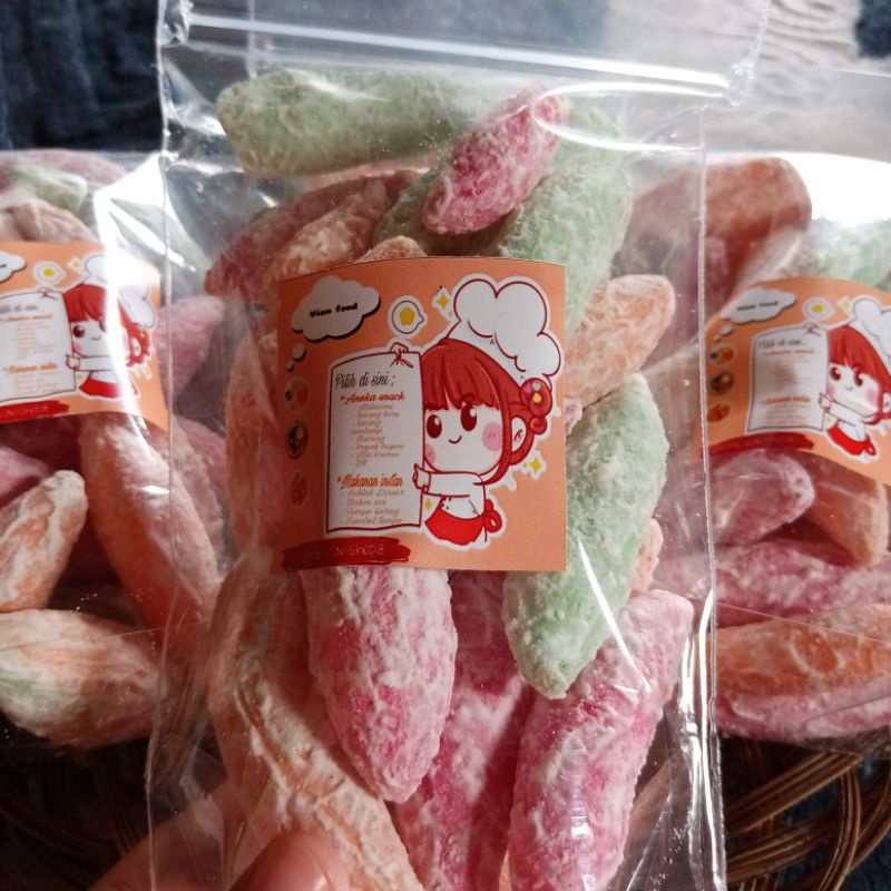 

Viansnack GETAS MANIS /Makanan ringan/snack makanan ringan kekinian/ MAKANAN VIRAL