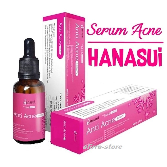 Hanasui Hanasui Serum Anti Acne Hanasui Serum Anti Akne Hanasui Pink Serum Wajah Anti Acne Shopee Indonesia