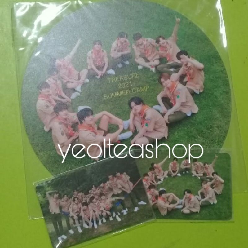 YT01 [READY STOCK] Sharing Summer Camp Handfan Benefit Ktown Treasure 2021