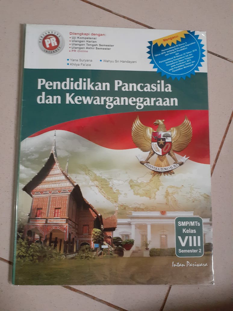 Buku Pr Ppkn Kelas 8 Semester 2 Intan Pariwara Shopee Indonesia